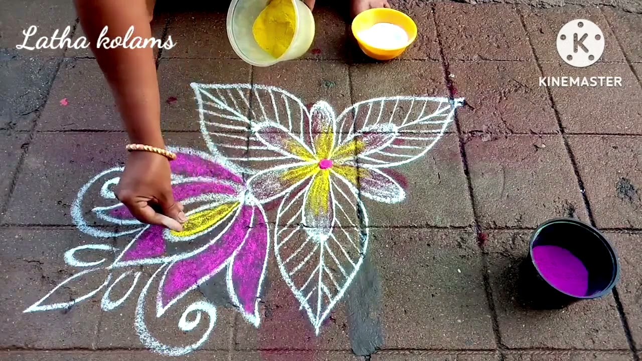 🌺மார்கழி கோலம்🌺மார்கழி வெள்ளிக்கிழமை கோலம்/Sankaranthi chukkala muggulu/Pongal2025 kolam/Latha kolam