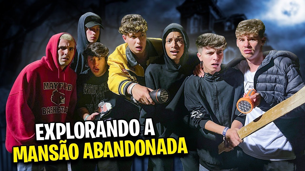 EXPLORAMOS A MANSÃO ABANDONADA!