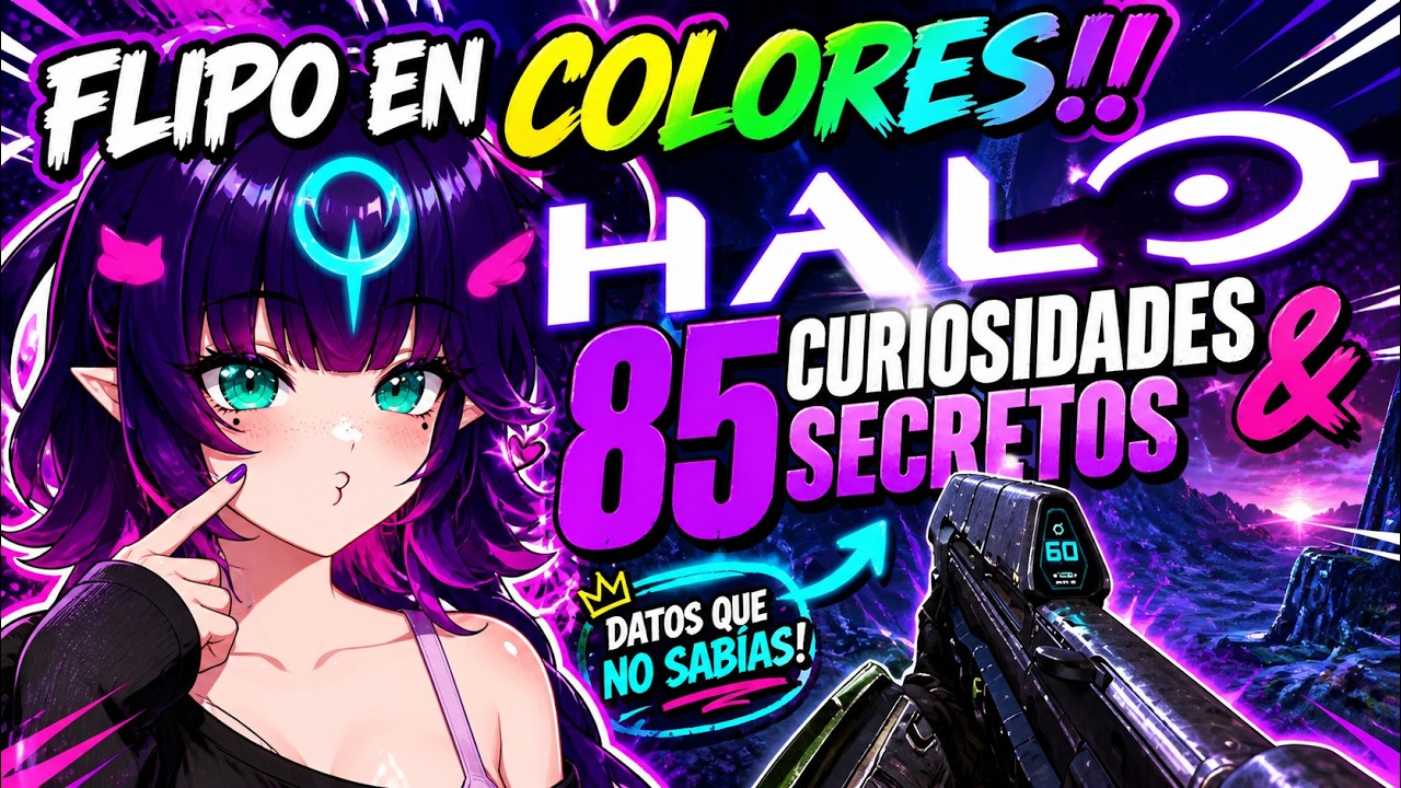 👉🙀 NEKOLIVE Vtuber Reacciona a Halo | 85 SECRETOS Y CURIOSIDADES, PARTE I by katarn343