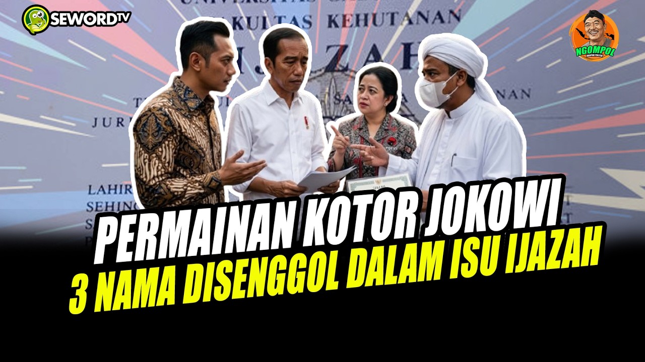 Begawan: TIBA - TIBA NAMA RIZIEQ, AHY & PUAN DISEBUT DALAM ISU IJAZAH JOKOWI #1767