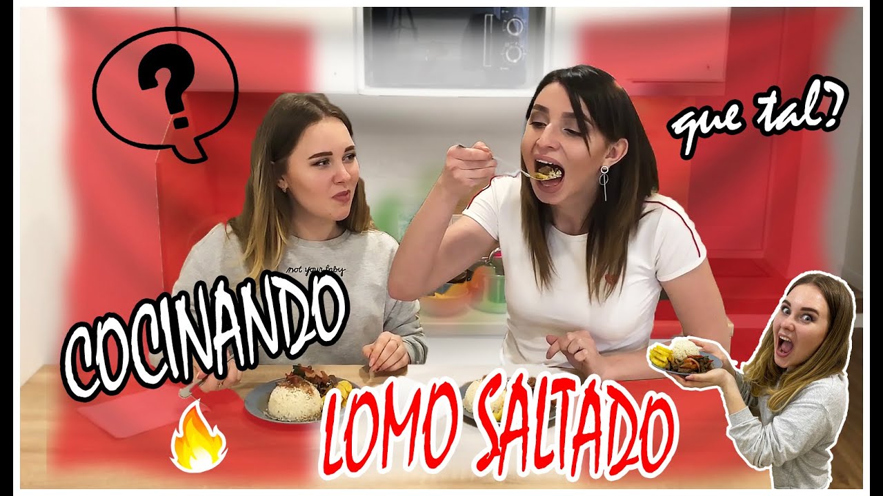 UCRANIANA COCINANDO PLATO DE PERU/ALIKA LEV
