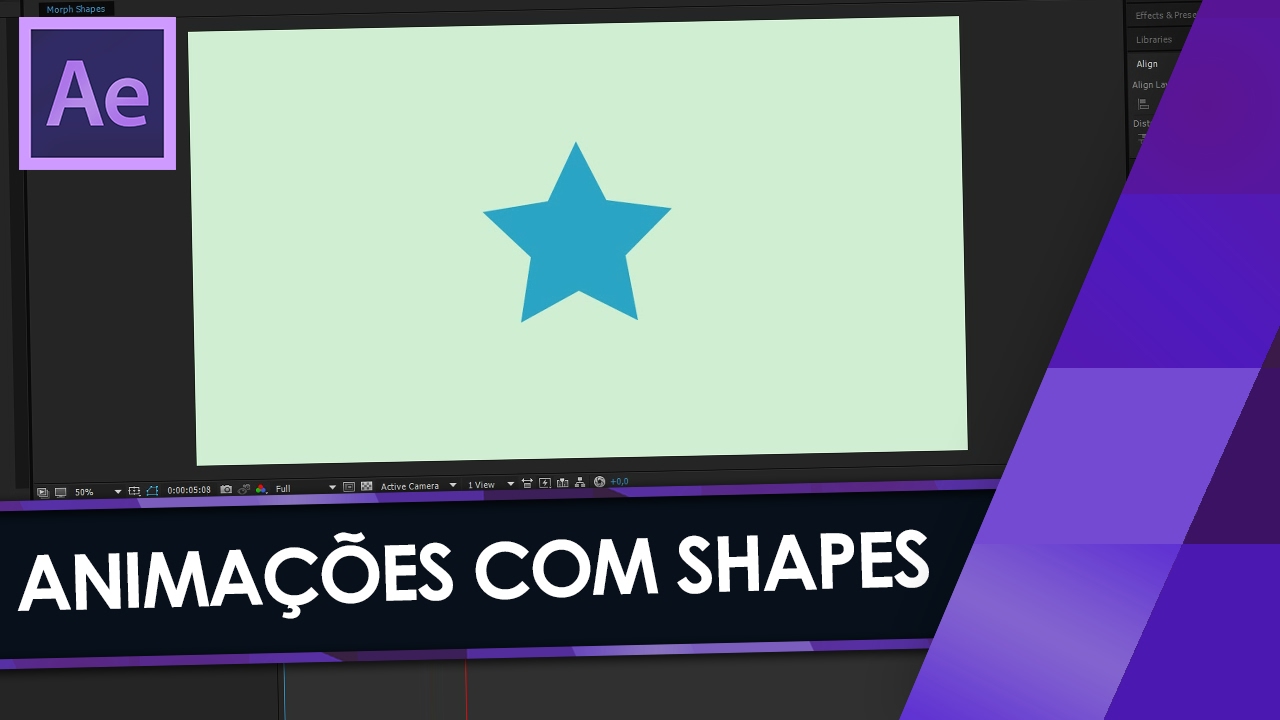 COMO FAZER 5 ANIMAÇÕES INCRÍVEIS no AFTER EFFECTS com SHAPES!
