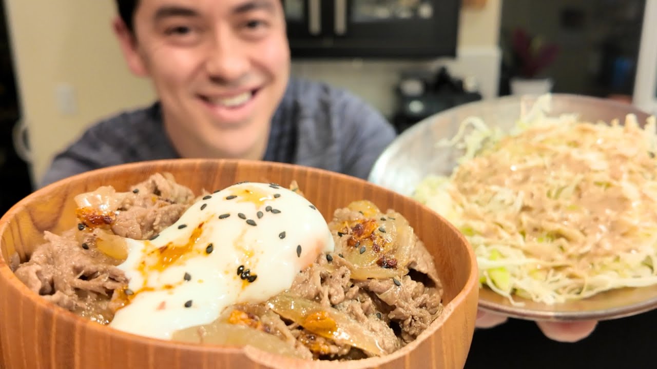 Cooking The Perfect Japanese Beef Bowl Dinner