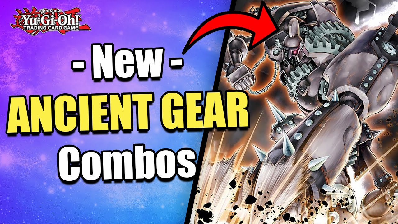 COOLEST DECK FROM NAWCQ!!! | 3 MUST KNOW COMBOS!!! | PURE ANCIENT GEAR OTK COMBOS! | Yu-Gi-Oh!
