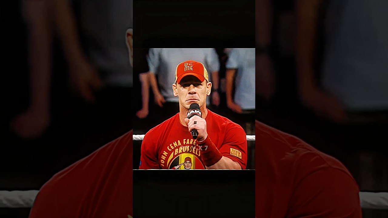 John Cena Tells The Harsh Truth Of WWE Fans 💔 Edit