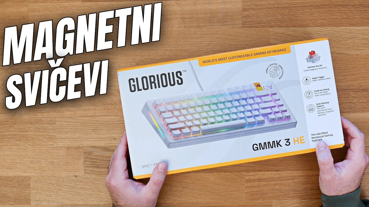 Glorious GMMK 3 Hall Effect tastatura je STIGLA kod nas!