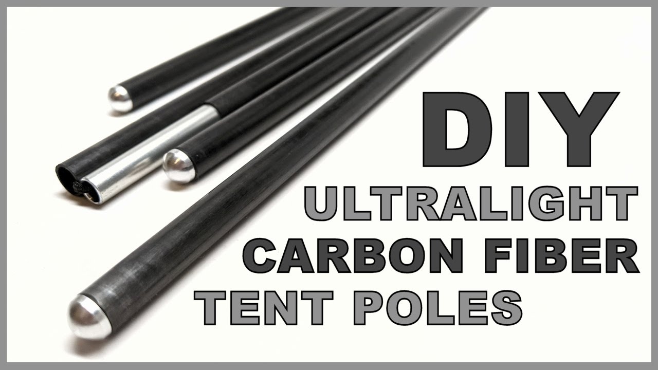 How To Make CARBON FIBER TENT POLES - Zpacks - Duplex | Plexamid | Altaplex | Hexamid | Triplex
