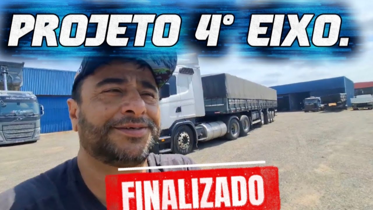 Projeto quarto eixo finalizado.  #caminhoneiro #scania #viagem #carreta #inmetro #balança 