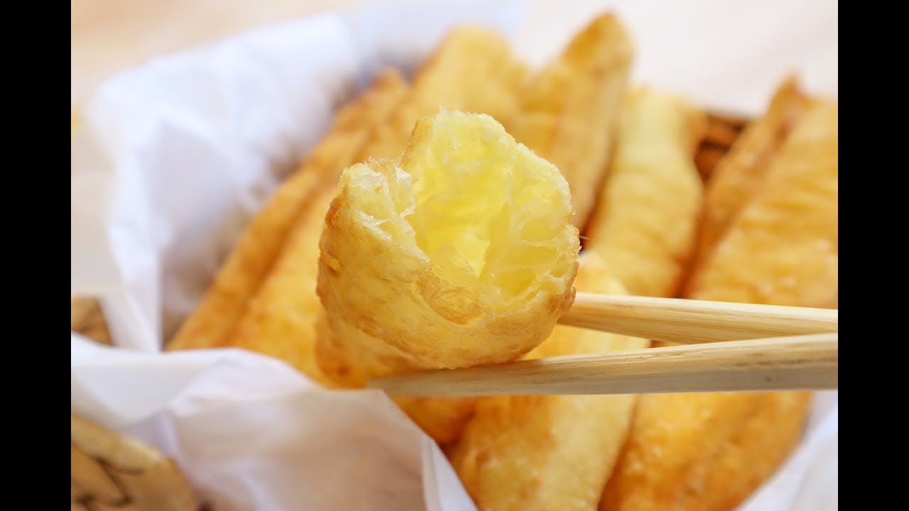 炸油条 | 如何用科学的方法做出蓬松酥脆的油条？Perfect Fried Dough Recipe