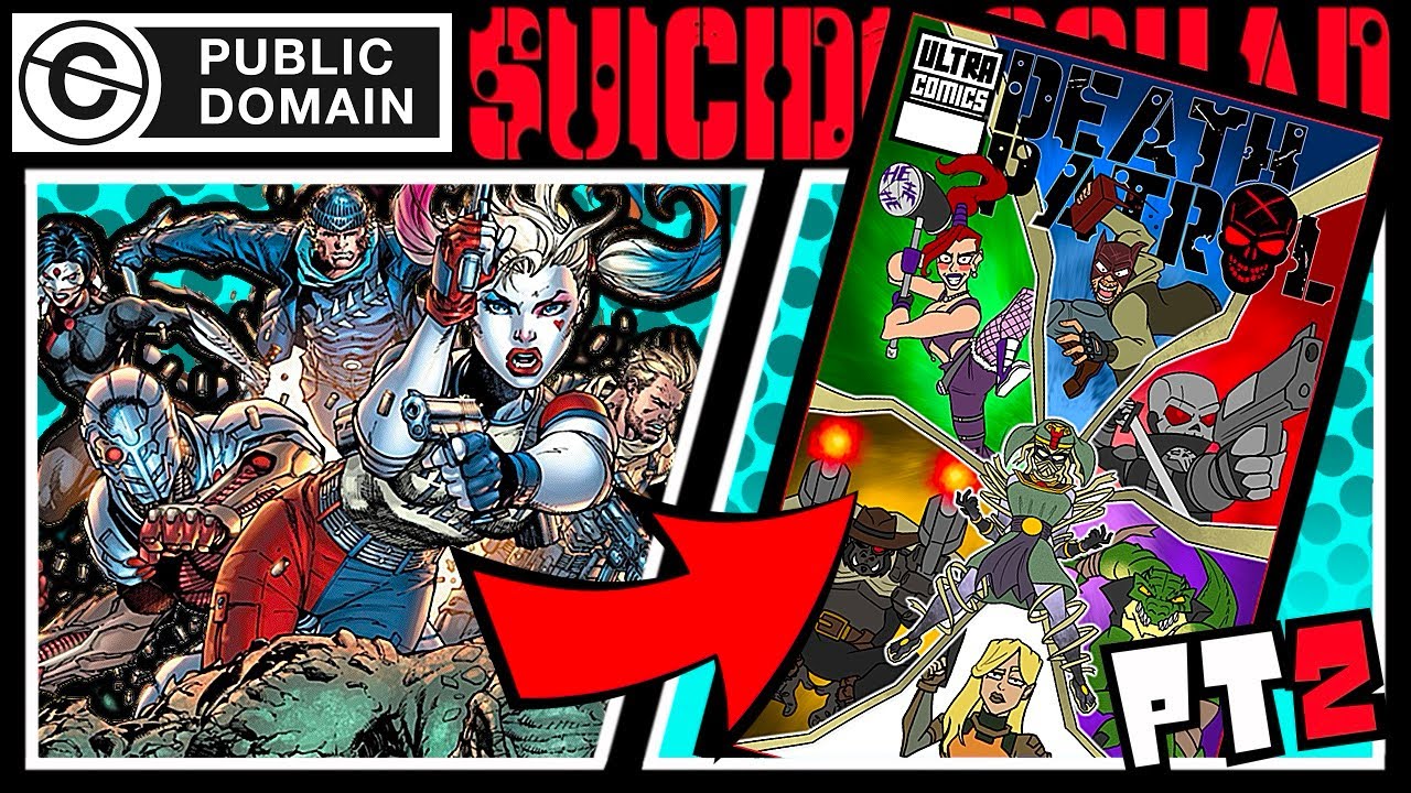 MAKING MY OWN SUICIDE SQUAD USING PUBLIC DOMAIN SUPER VILLAINS PART 2