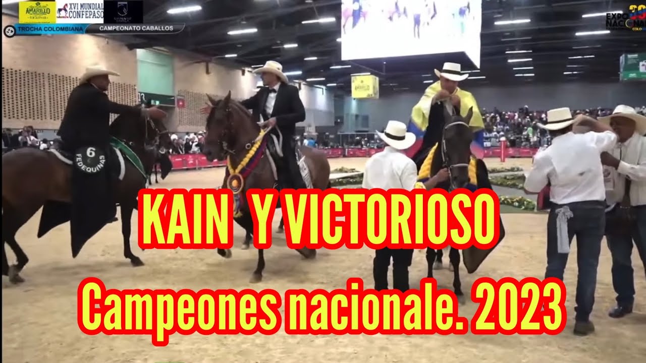 KAIN DE MI CAPRICHO CAMPEÓN NACIONAL 2023 VICTORIOSO CAMPEÓN RESERVADO