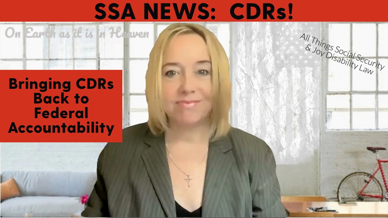 3/2026 SSA NEWS - Bring CDRs Back to Federal Accountability & Freeing Up Adjudicators for Claimants