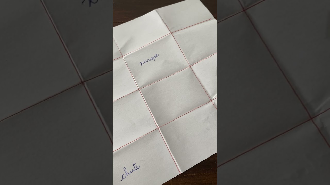 Como ensinar ortografia para a criança: Bingo Ortográfico