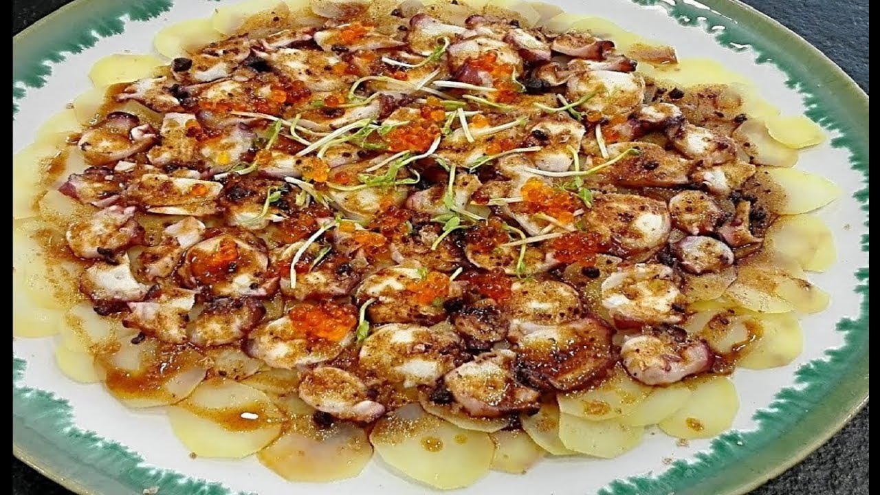 CARPACCIO DE PULPO A FEIRA O A LA GALLEGA