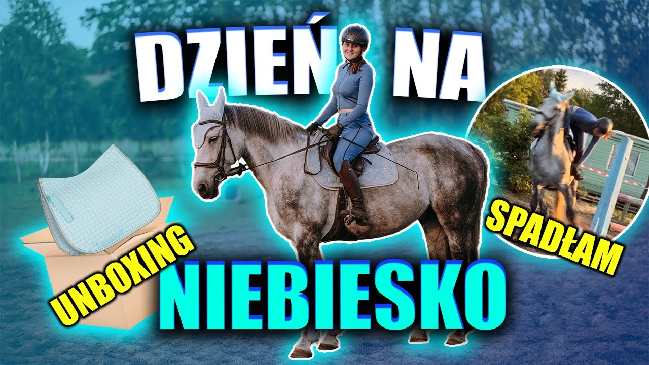 DZIEŃ NA NIEBIESKO 💙 - NOWY SPRZĘT / KOLEJNY UPADEK 😨