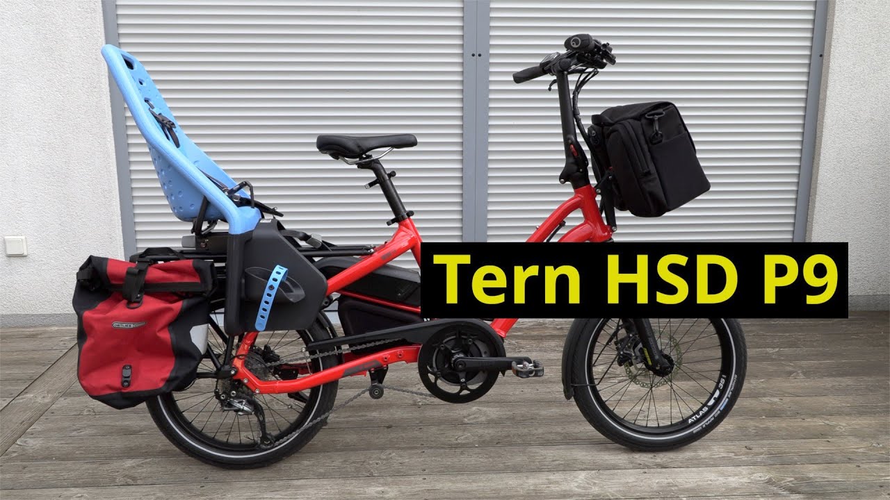 Tern HSD P9 - das kompakte Lastenrad für den Alltag?