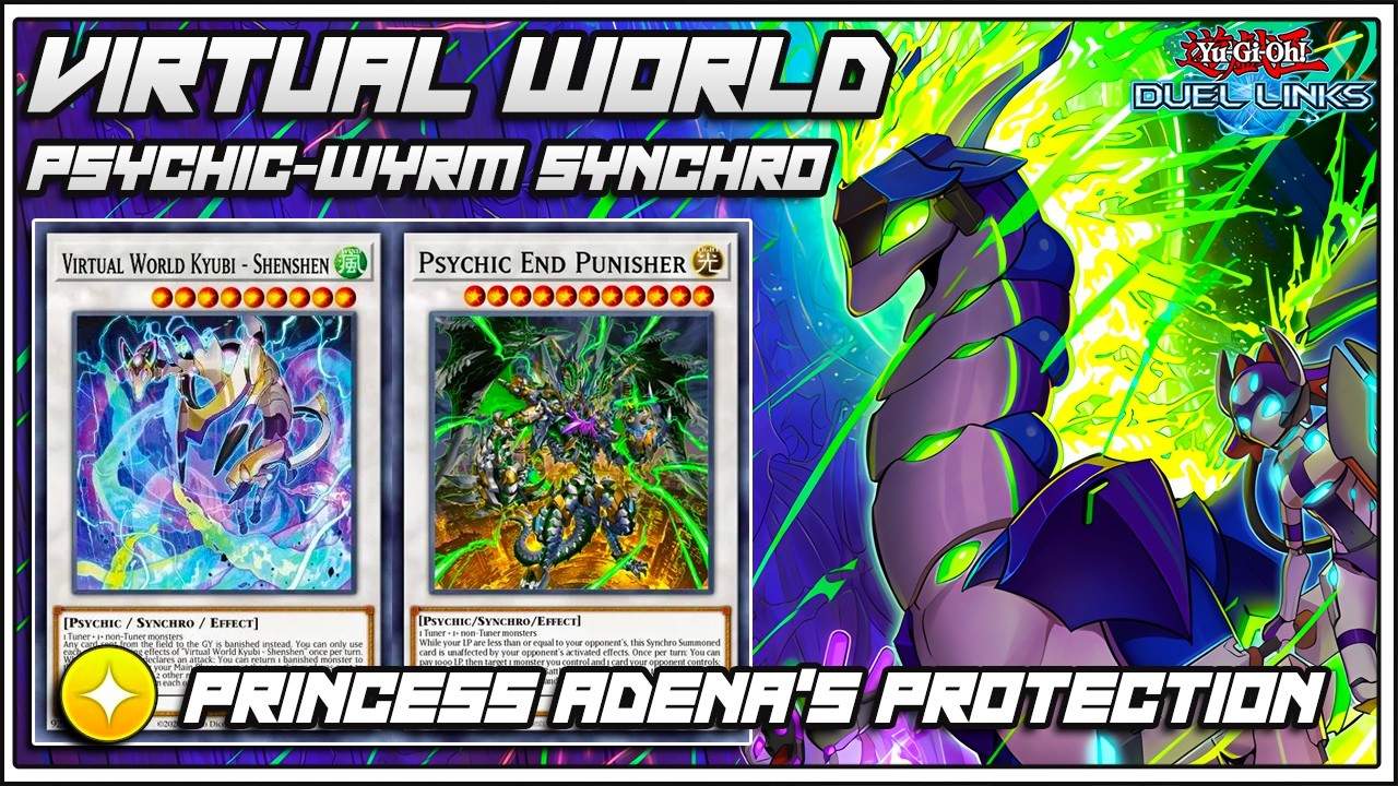 Virtual World Synchro Control &ndash; Psychic & Wyrm Power! [Yu-Gi-Oh! Duel Links]