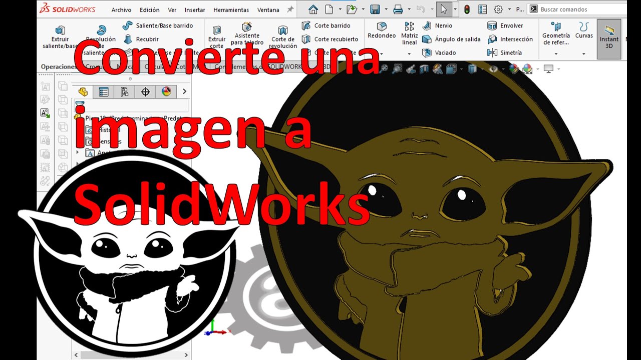 Convierte imagen a SolidWorks