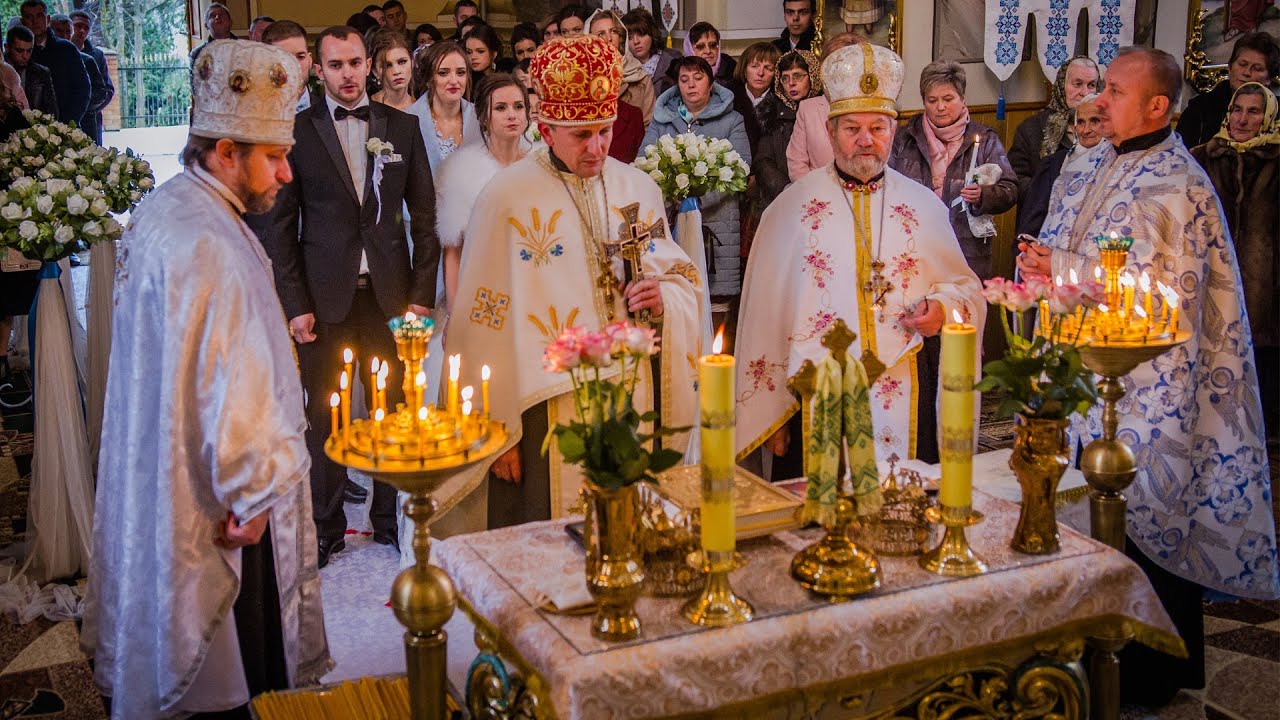 Ukrainian wedding - Вінчання  в церкві   ПЦУ  Криниця
