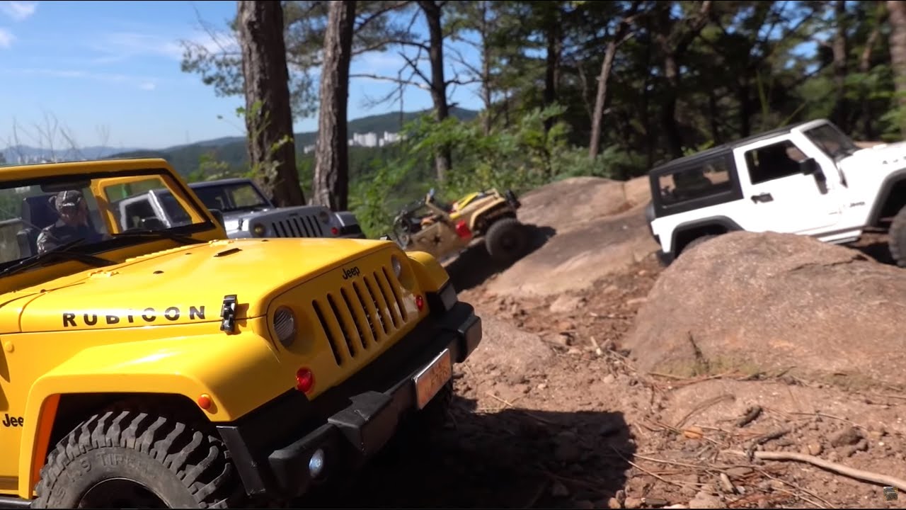 RCModelex Jeep Rubicon JK 3 Door | Off Road Club Day in Goongsan