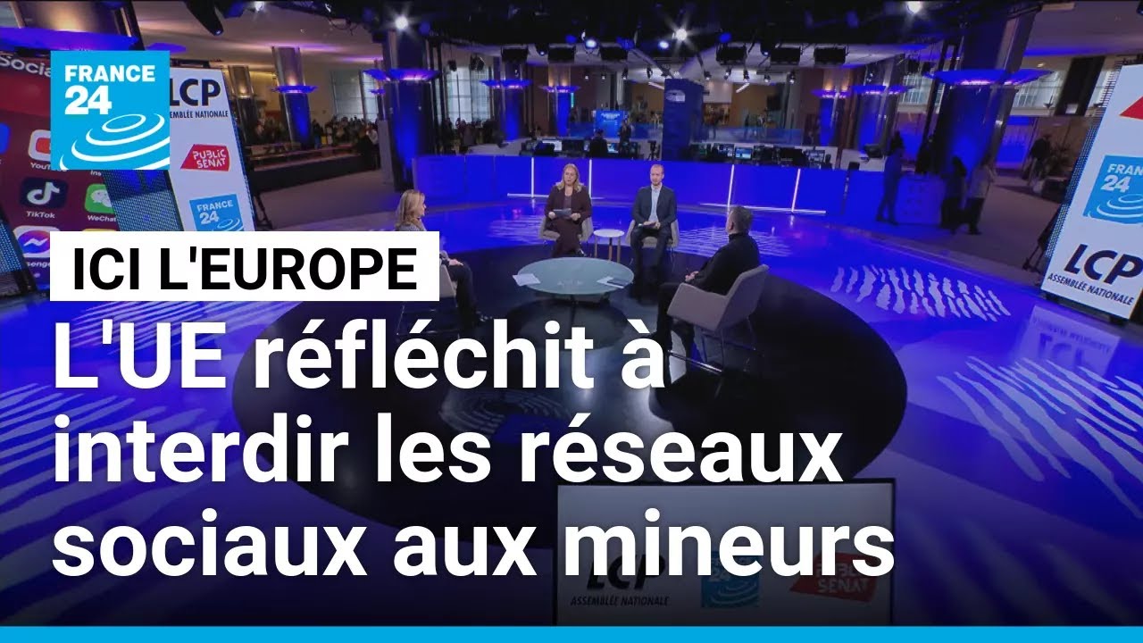 Interdiction des réseaux sociaux aux mineurs : les plateformes dans le viseur de l'Union européenne