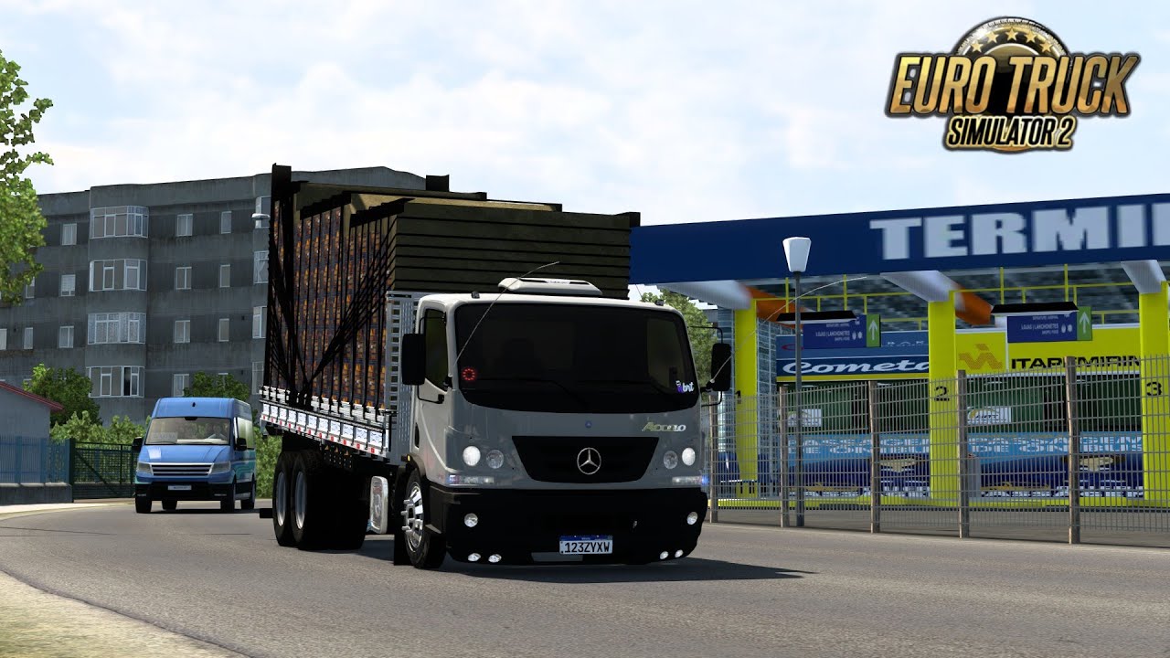 ETS 2 l Mod Mercedes Accelo (+ MERCEDÃO QUALIFICADO DEMAIS)