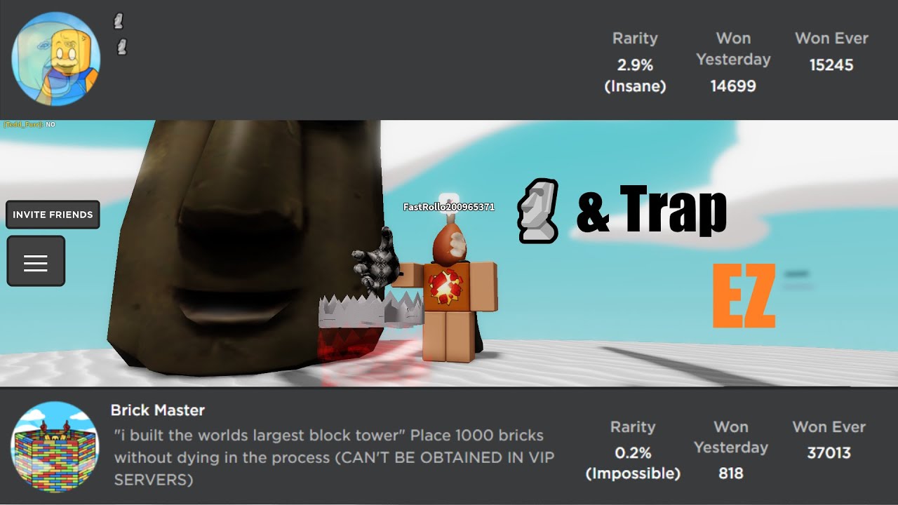 The best methods to get trap and 🗿 | Roblox Slap Battles