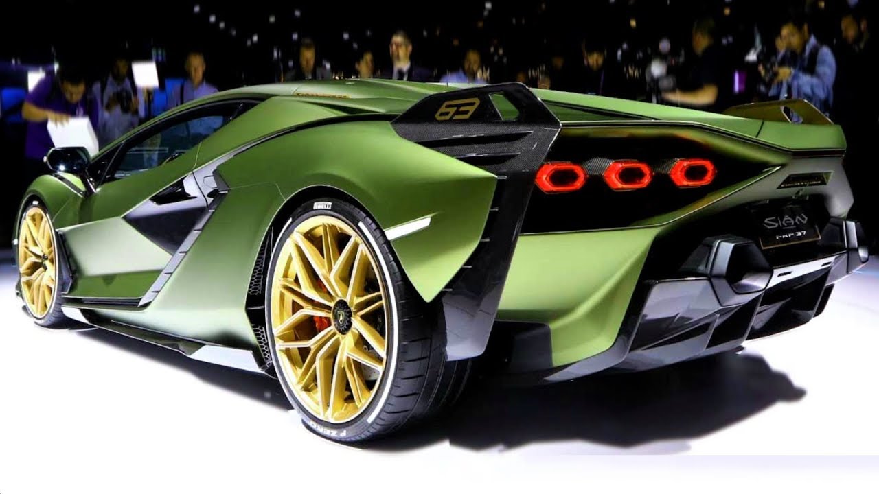 NEW - 2020 Lamborghini Sian - Hybrid V12 820hp - INTERIOR and EXTERIOR Full HD 60fps