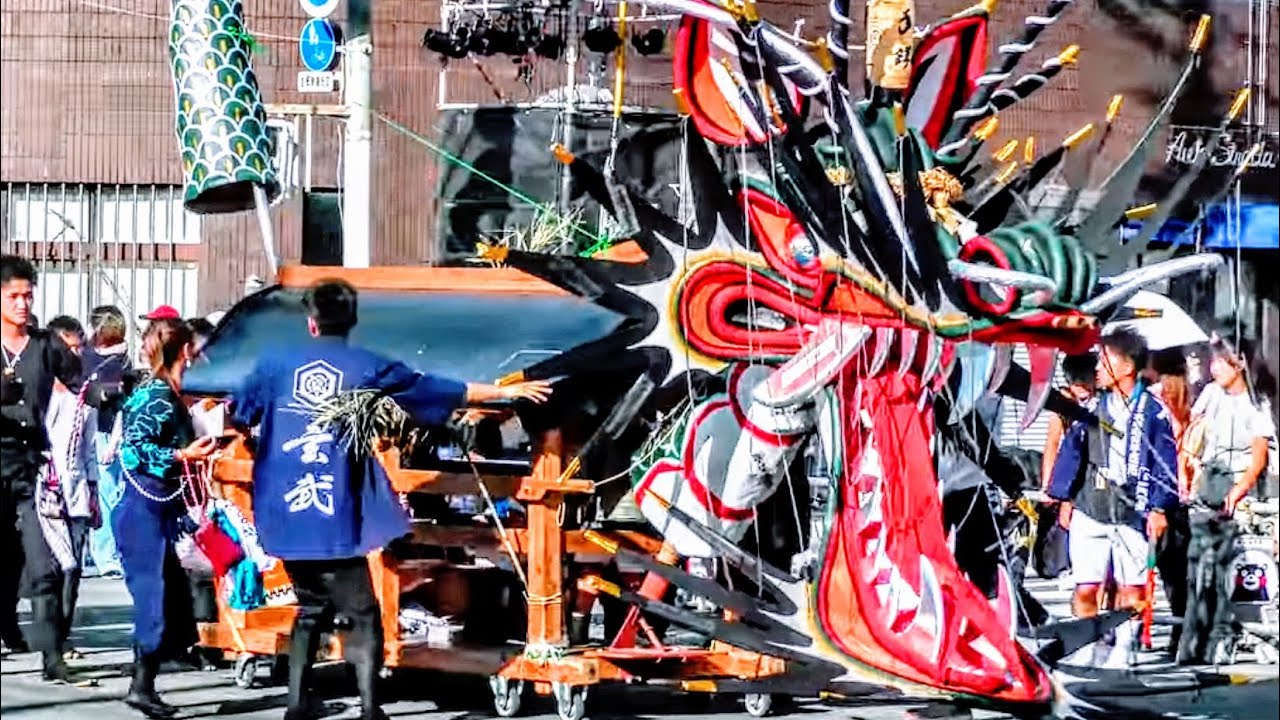 「ちびっこ大蛇・ちびっこみこし」おおむた大蛇山まつり2025 Omuta Daijayama Festival  2025.7.27