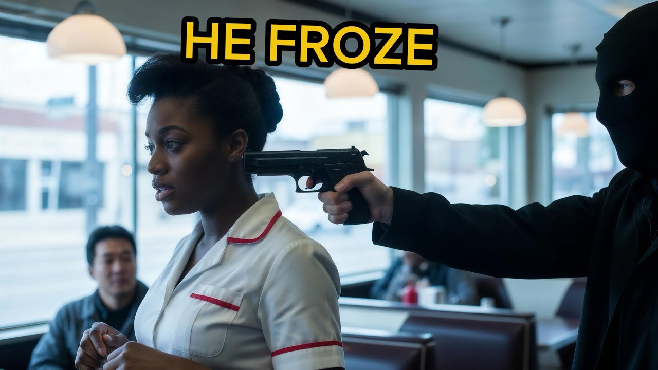 The Waitress Didn't Panic... Then the Robber Heard Her Voice.