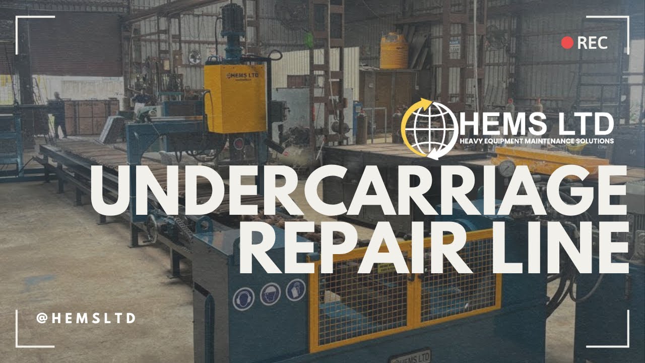 Track Press - UNDERCARRIAGE REPAIR LINE // HEMS LTD
