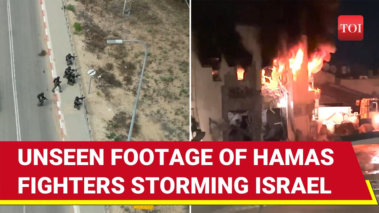 New Video Of Hamas Fighters Catching IDF's Elite 'Ghost' Unit Off-Guard | Oct 7 Attack Anniversary