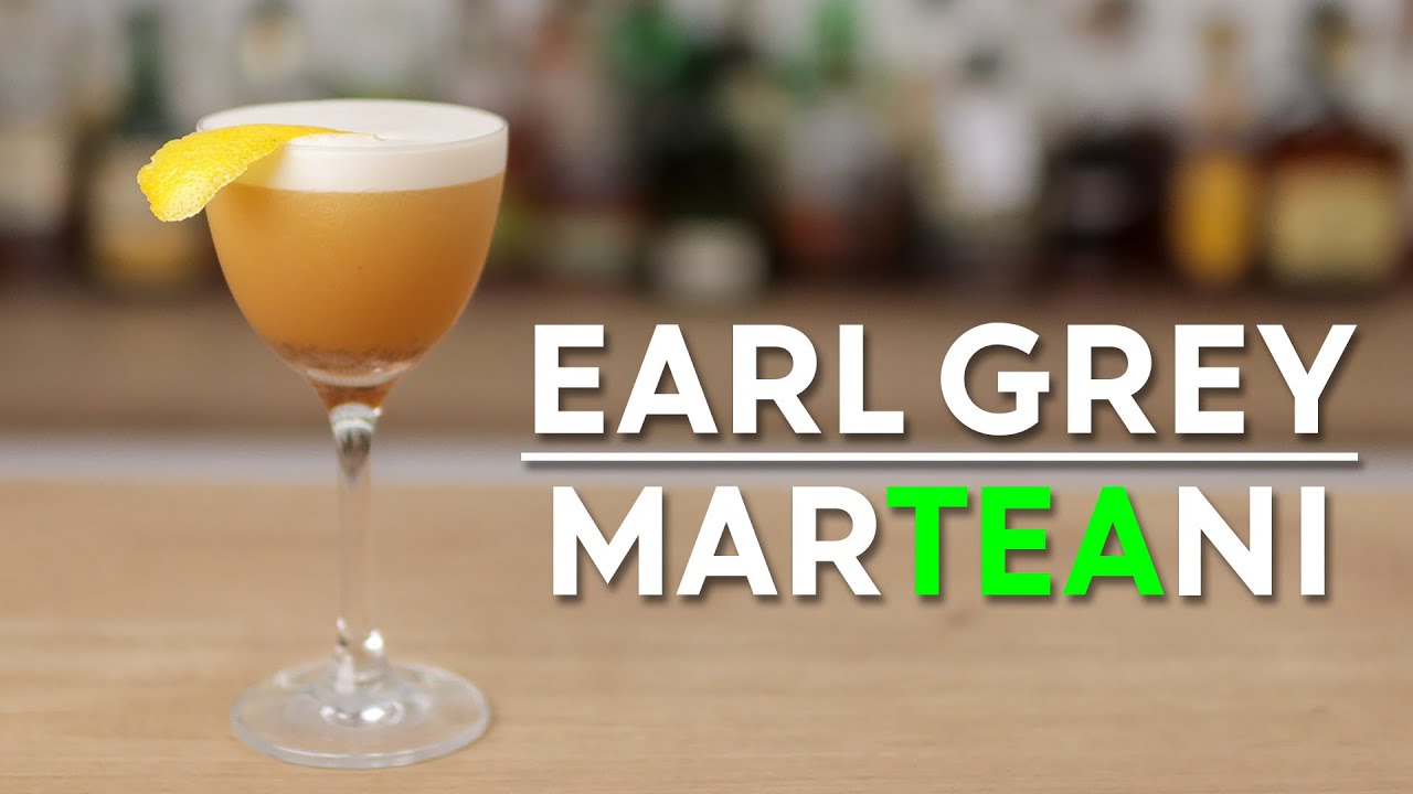 Earl Grey MarTEAni cocktail recipe (by Audrey Saunders)