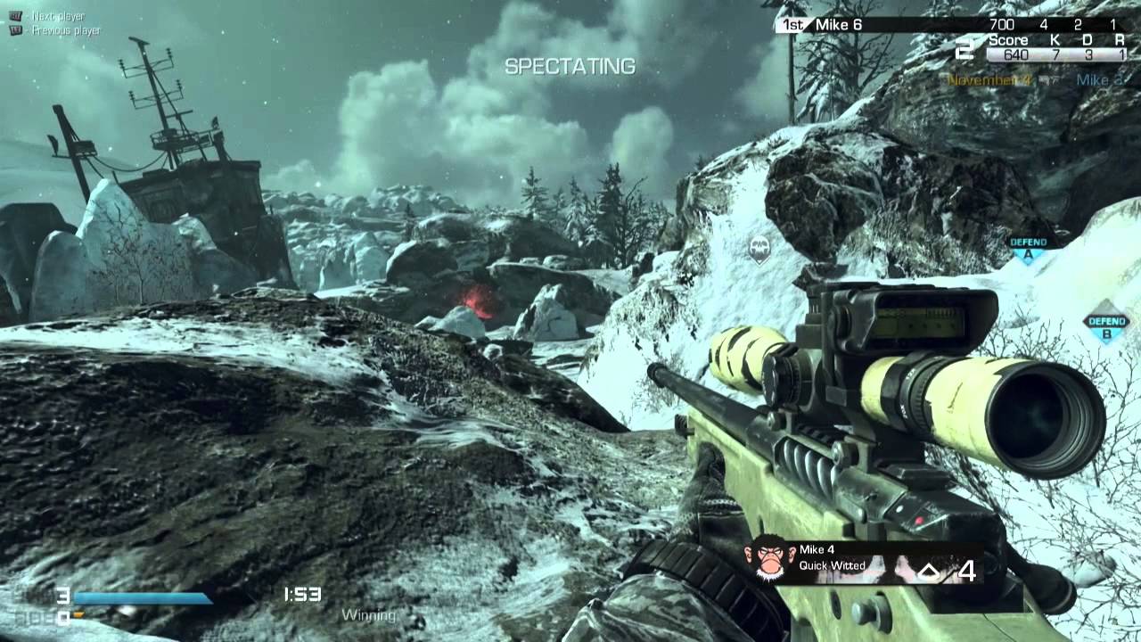 Call Of Duty: Ghosts (Search And Rescue) L115 Sniper - COD GHOSTS - XBOX ONE