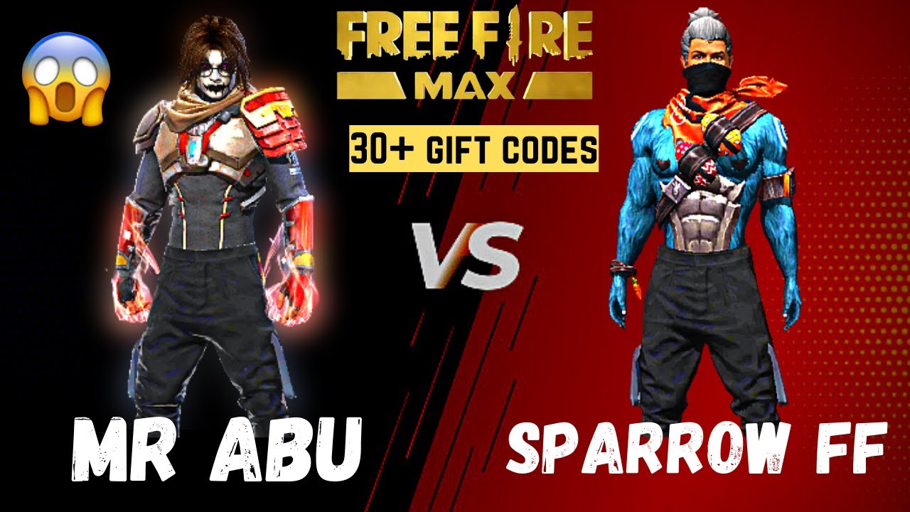 MR ABU Vs Sparrow FF, garena free fire max Pakistan