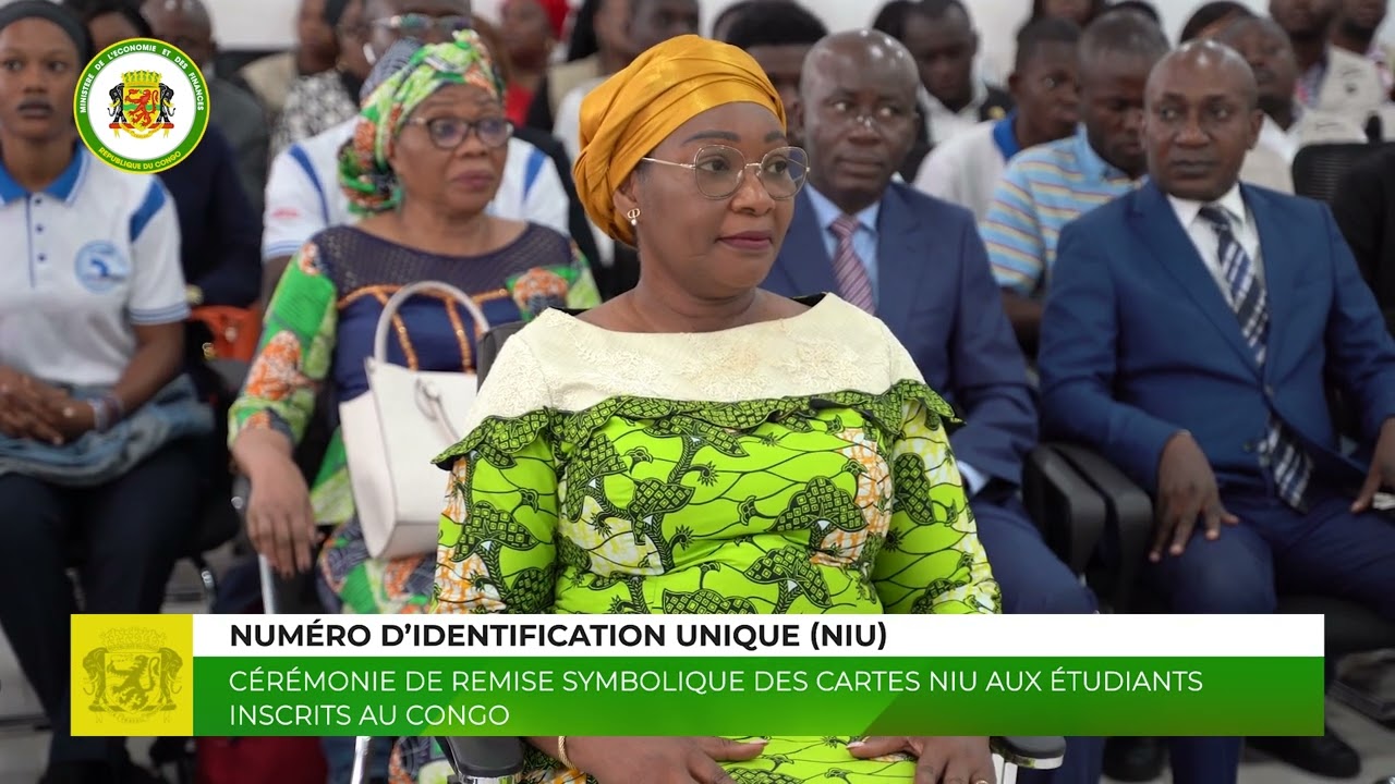 Cérémonie de remise symbolique des cartes NIU aux étudiants inscrits au Congo