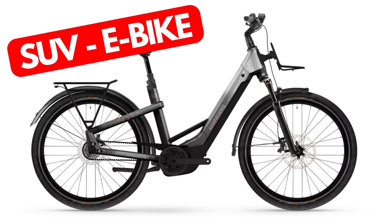 EBIKE wie ein Auto? SUV - Ebike 2025 WINORA - Yakun R5 Pro ABS Trekking für 5.299,- EURO Review