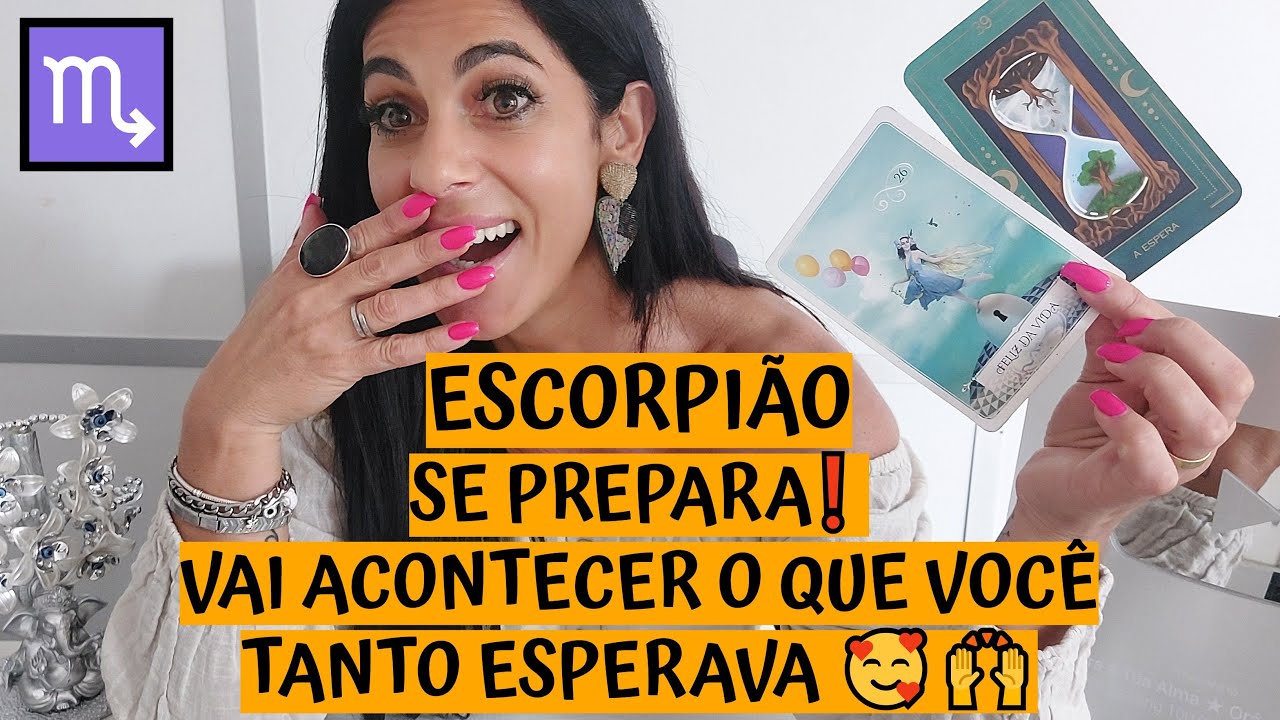 ESCORPIÃO ♏️ SE PREPARA❗ VAI ACONTECER O QUE VOCÊ TANTO ESPERAVA 🥰🙌