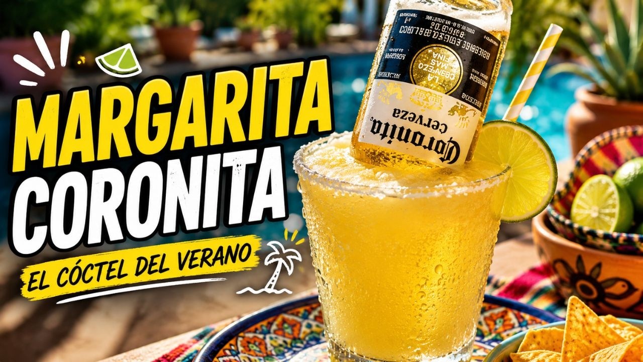 Margarita explosiva: ¡Tequila, cerveza y mucho sabor!