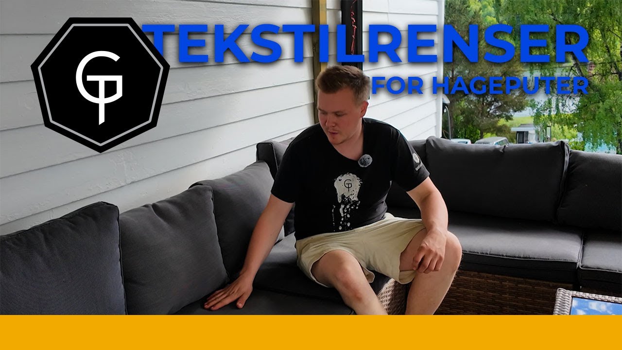 Gloss Factory Tekstilrenser &ndash; effektiv dyprens for hageputer, bilinteri&oslash;r og tekstiler