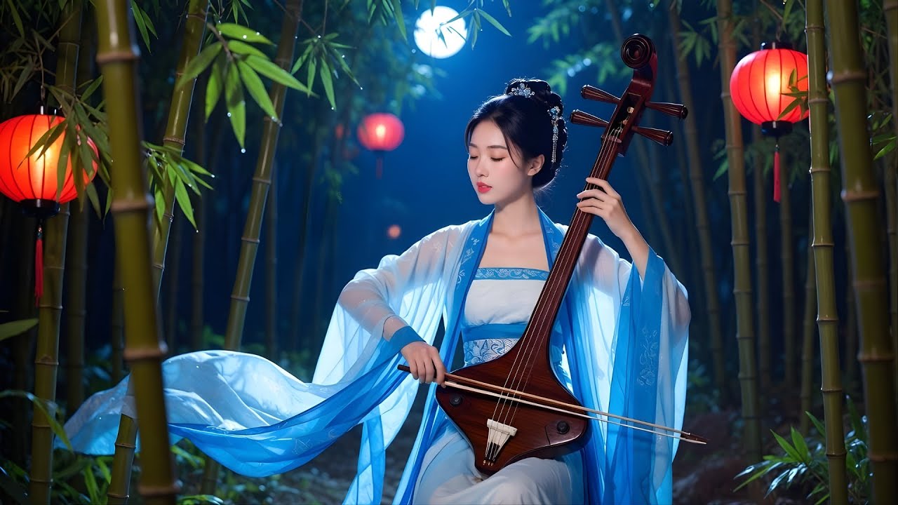 Chinese Zen Meditation Music ✨🌿: Bamboo Flute, Erhu & Guzheng for Sleep