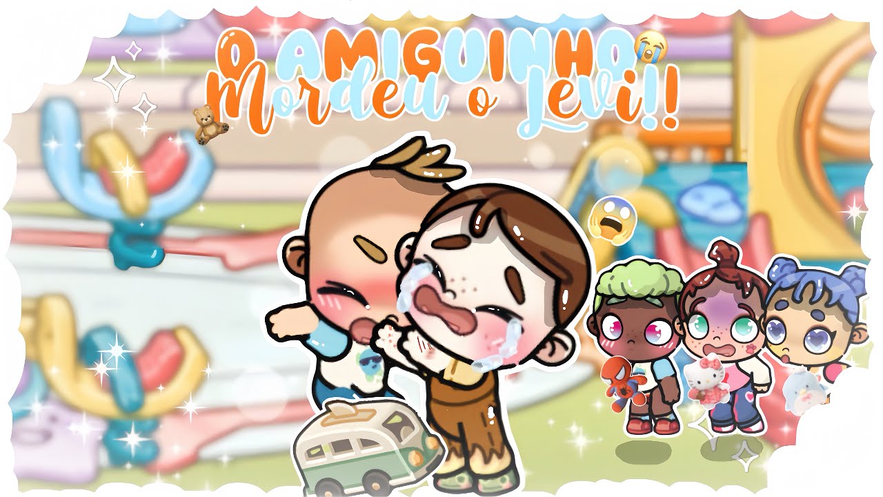 O amiguinho mordeu o Levi na escolinha 😱🧸￼ || aesthetic || AVATAR WORLD 