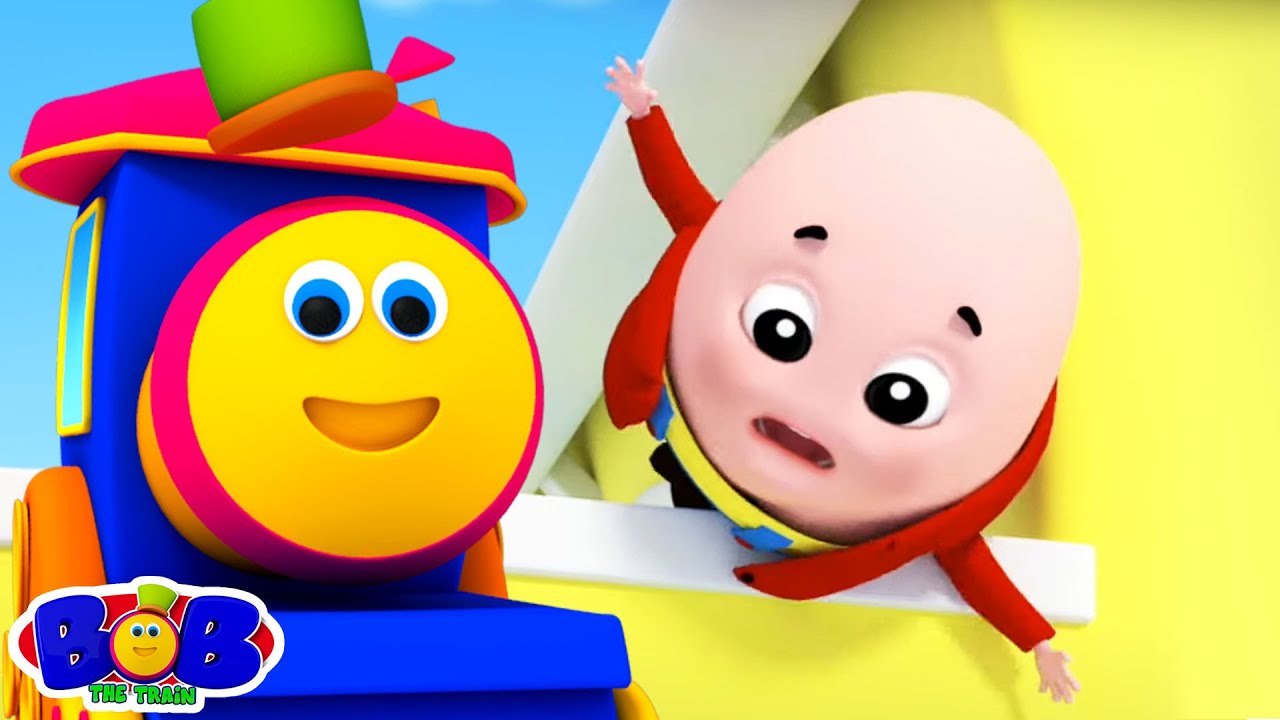 Humpty Dumpty saß an einer Wand | Zeichentrick für Kinder | Lehrvideos | Bob der Zug | Kinderreime