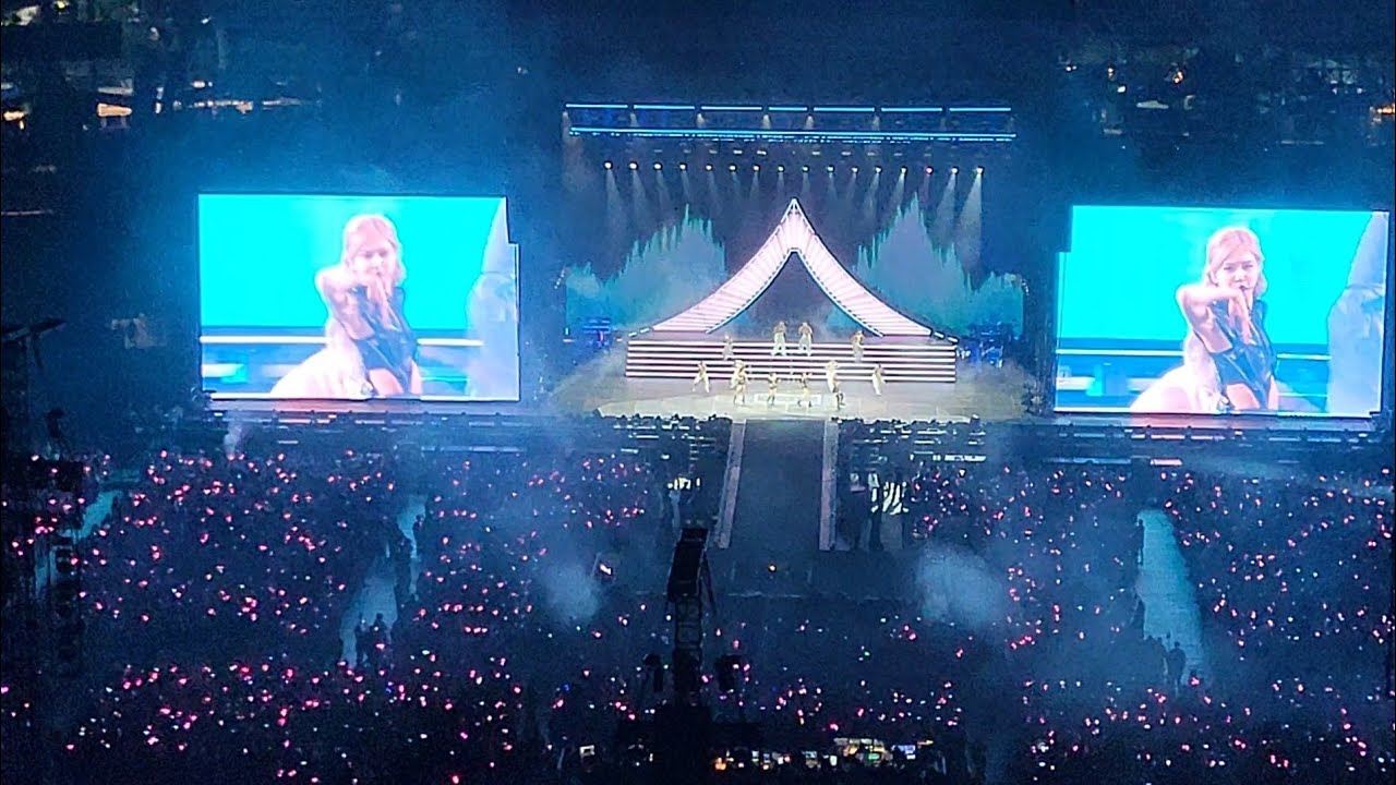 230826 Pretty Savage - BLACKPINK BORN PINK Encore | LA Concert Live at Dodger Stadium