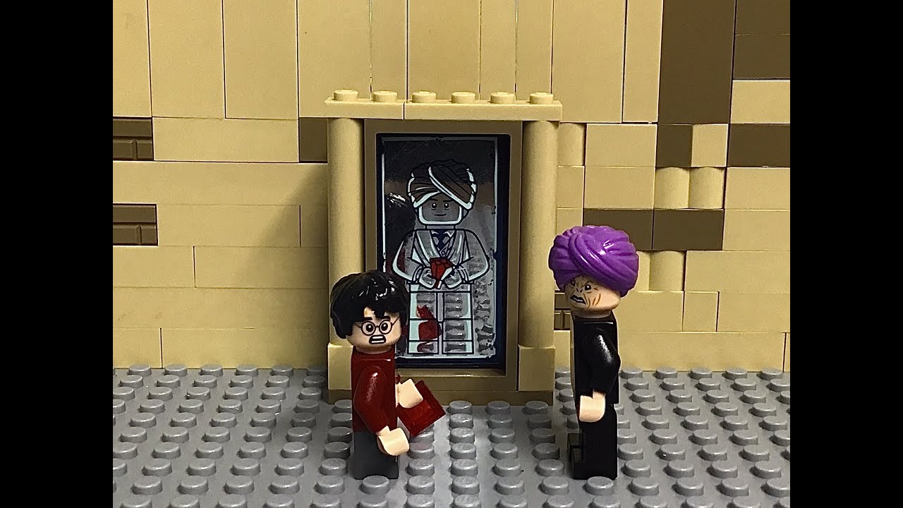 Quirriel Scene From Harry Potter and The Sorcerer’s Stone (LEGO Stop Motion)