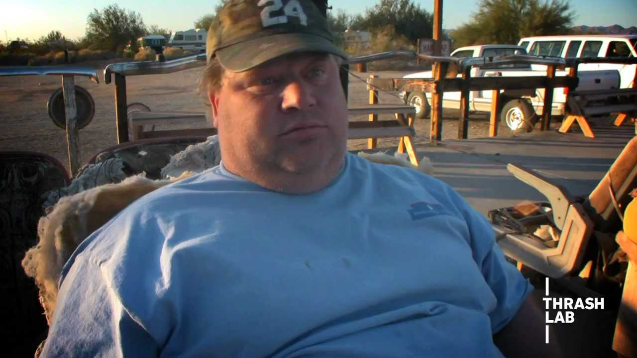 Slab City's Toeless Resident the Stevenator