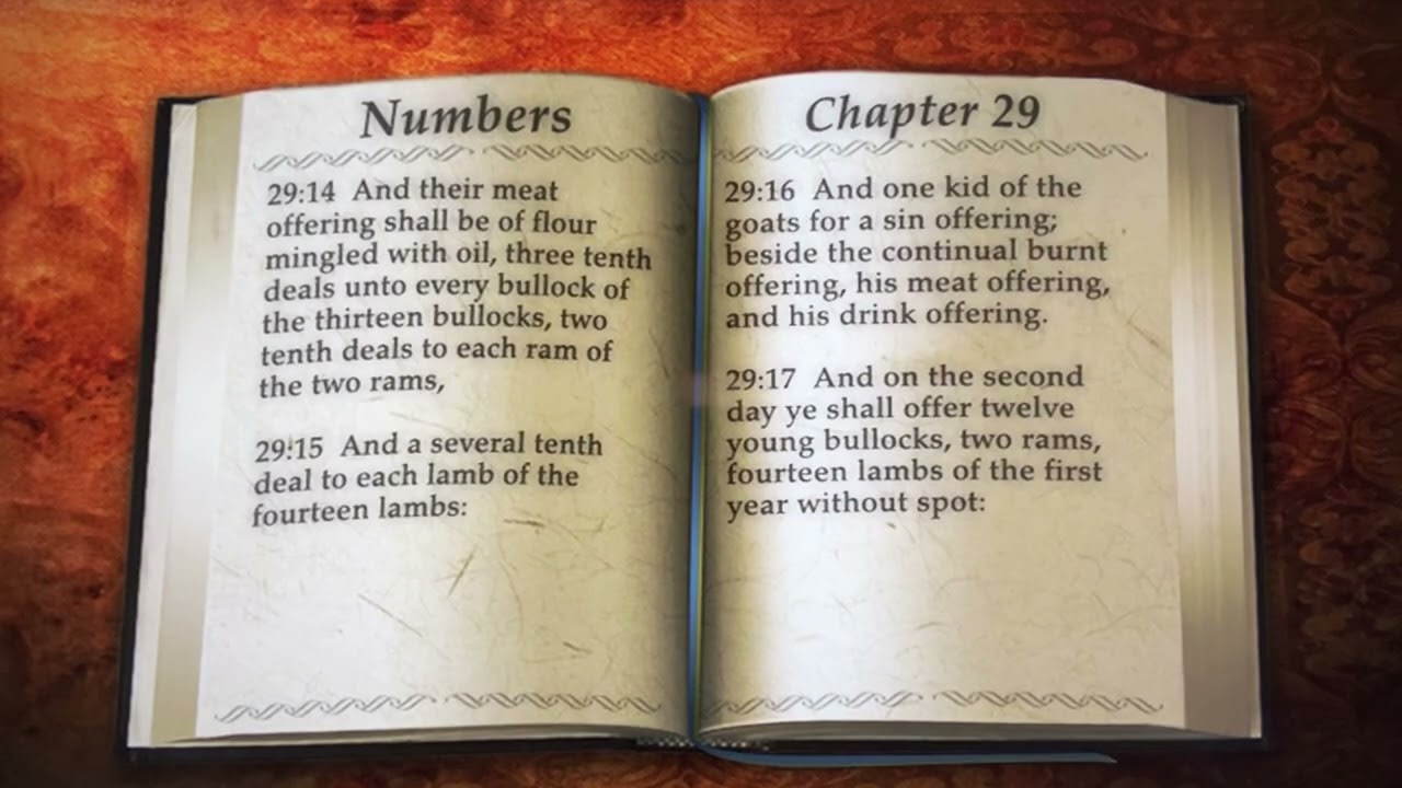 Numbers Chapters 28 - 30 For March 12
