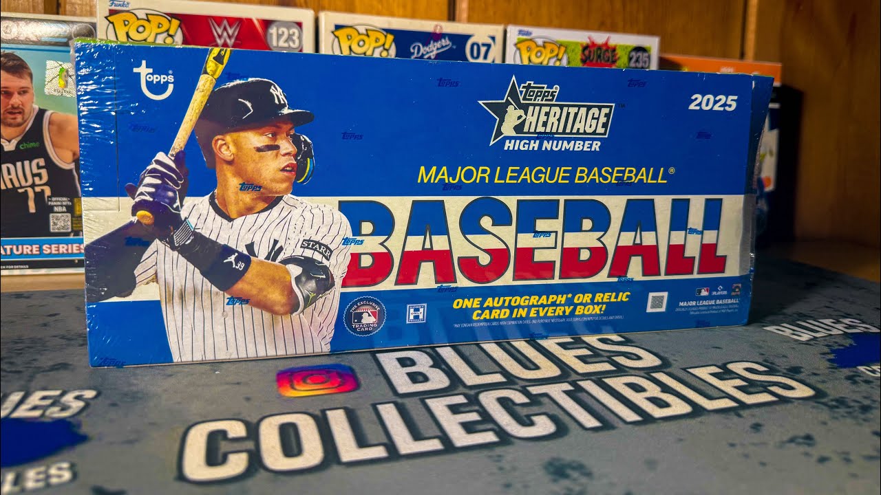 2025 Topps Heritage High Number Hobby Box Break! ⚾️ 