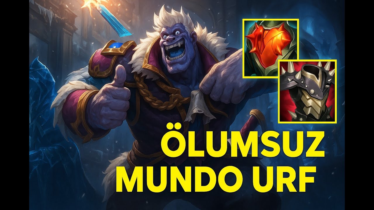 5000 CAN MUNDO'YU DURDURAMADILAR! 😂 URF’ta Tam Bir Canavara Dönüştüm