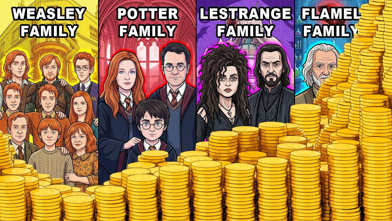 All 12 RICHEST Wizarding Families in Harry Potter EXPLAINED in Detail